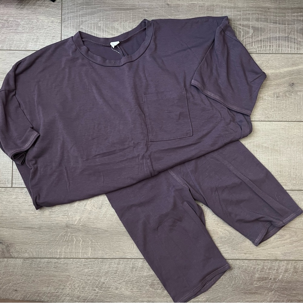 Purple Lounge Set